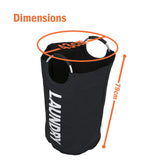 125L Black Laundry Bag