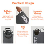 125L Grey Laundry Bag