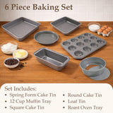 Non-Stick 6 Piece Baking Set