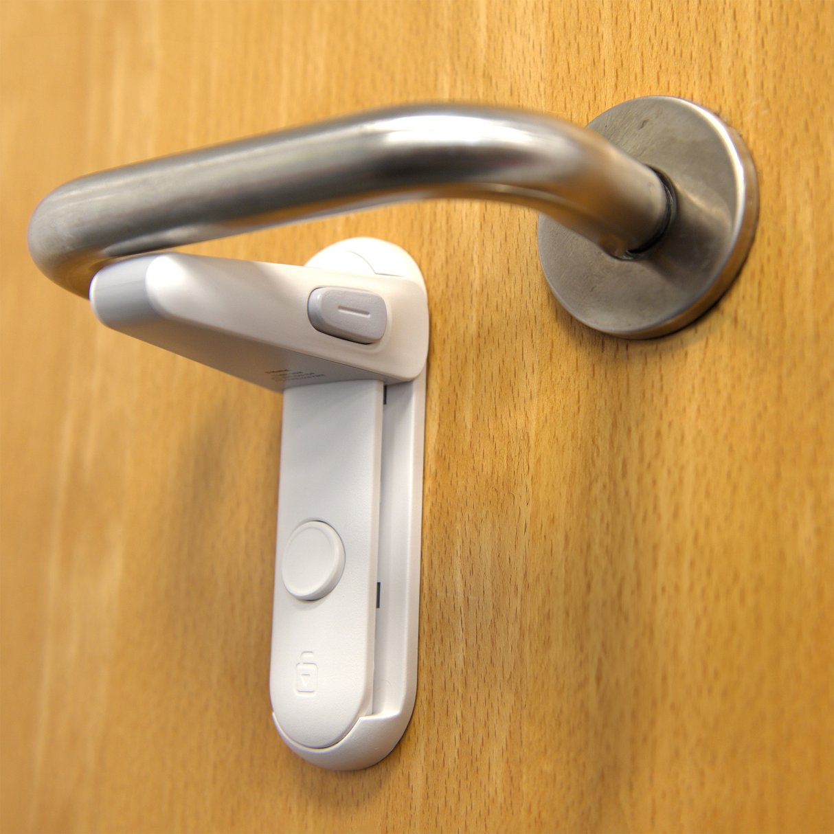 Fisher-Price White Baby Safety Door Lever Lock