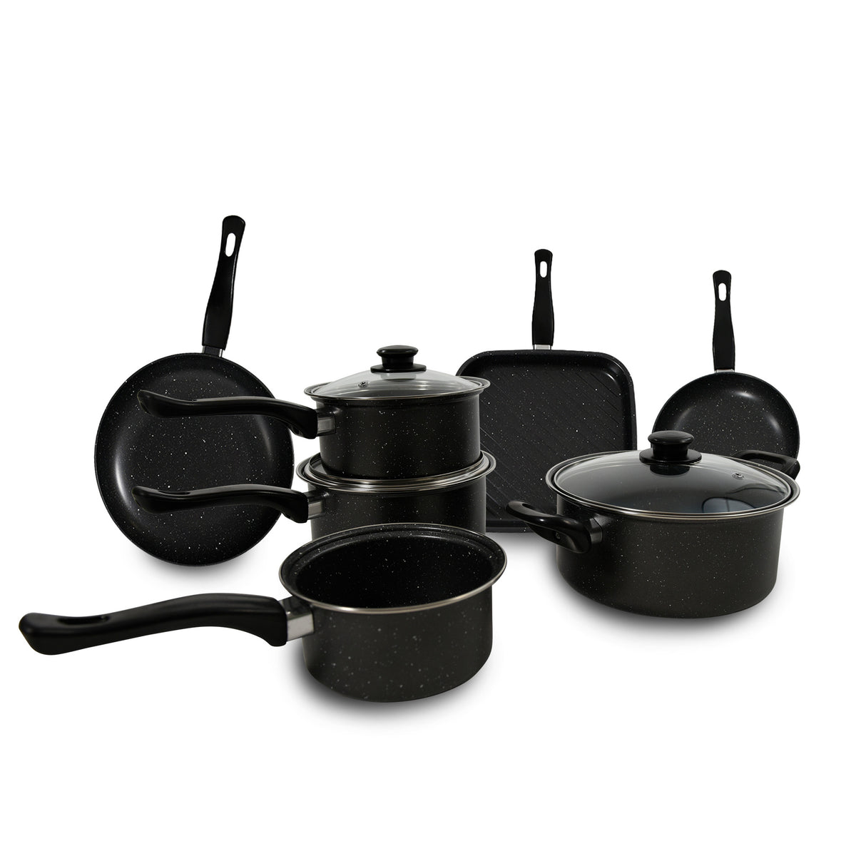 10 Piece Non Stick Pots & Pans Starter Set