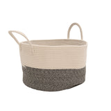 Cotton Rope Laundry Basket with Handles