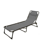 Portable Sun Lounger with Headrest