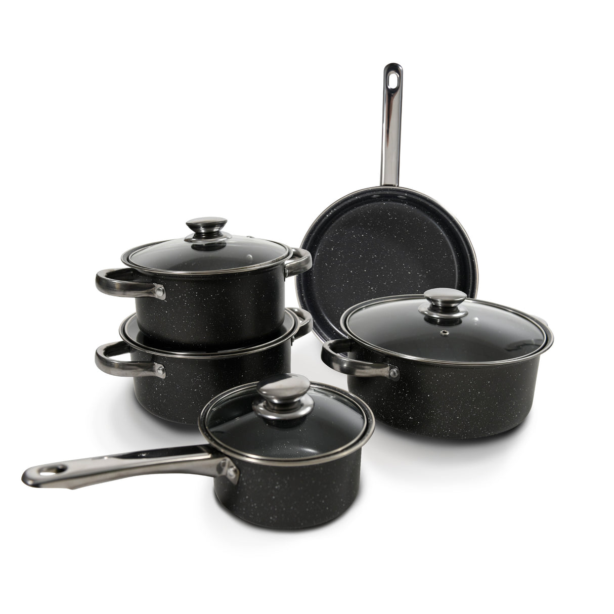 9 Piece Non-Stick Cookware Set