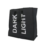 2 Section Black Double Laundry Hamper