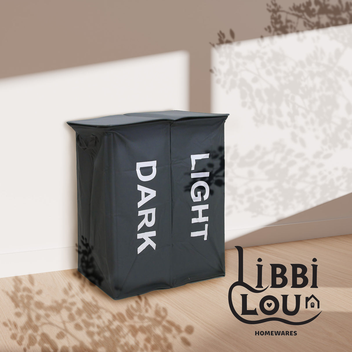 2 Section Double Laundry Hamper