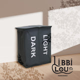 2 Section Double Laundry Hamper