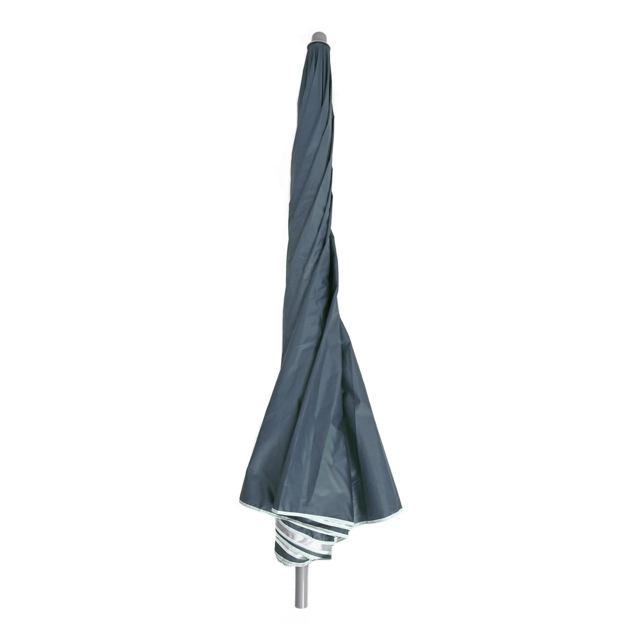 240cm (7ft 8in) Grey Parasol with Base Garden