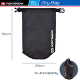 5 & 10 Litre Dry Bags With Adjustable Strap