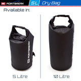5 & 10 Litre Dry Bags With Adjustable Strap