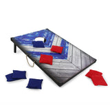 Wooden Bean Bag Toss Cornhole Game - Rustic