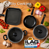 10 Piece Non Stick Pots & Pans Starter Set