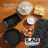 Non-Stick Steel 6 Piece Baking Set