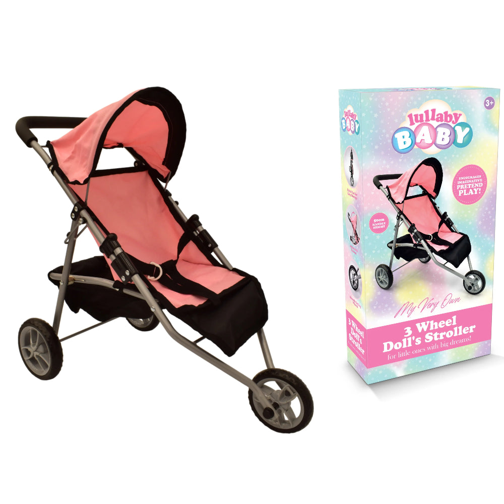 3 wheel baby stroller 3 Wheels Pink Baby Stroller – Planet Direct