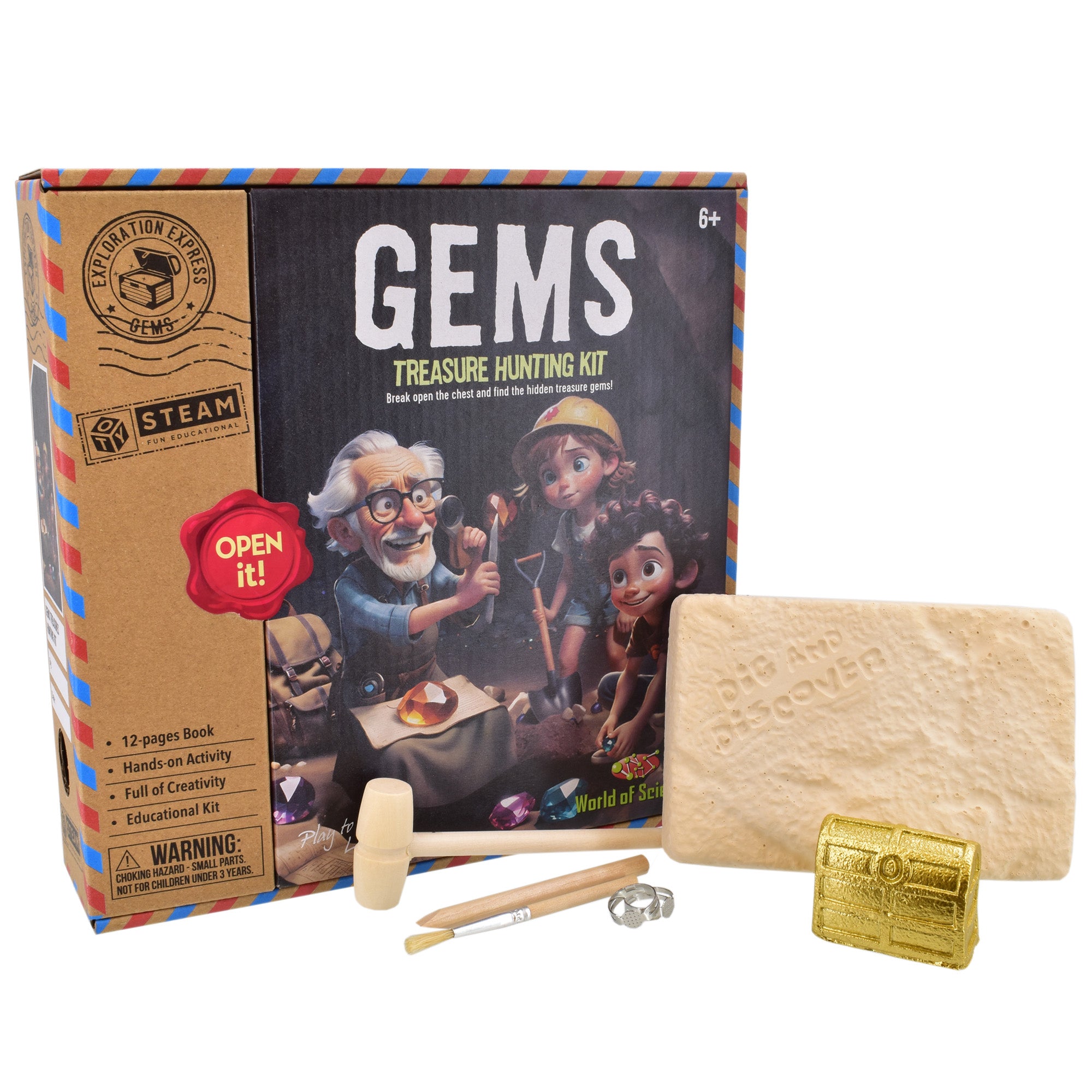 Gems & Treasure Hunting Kit – Planet Direct