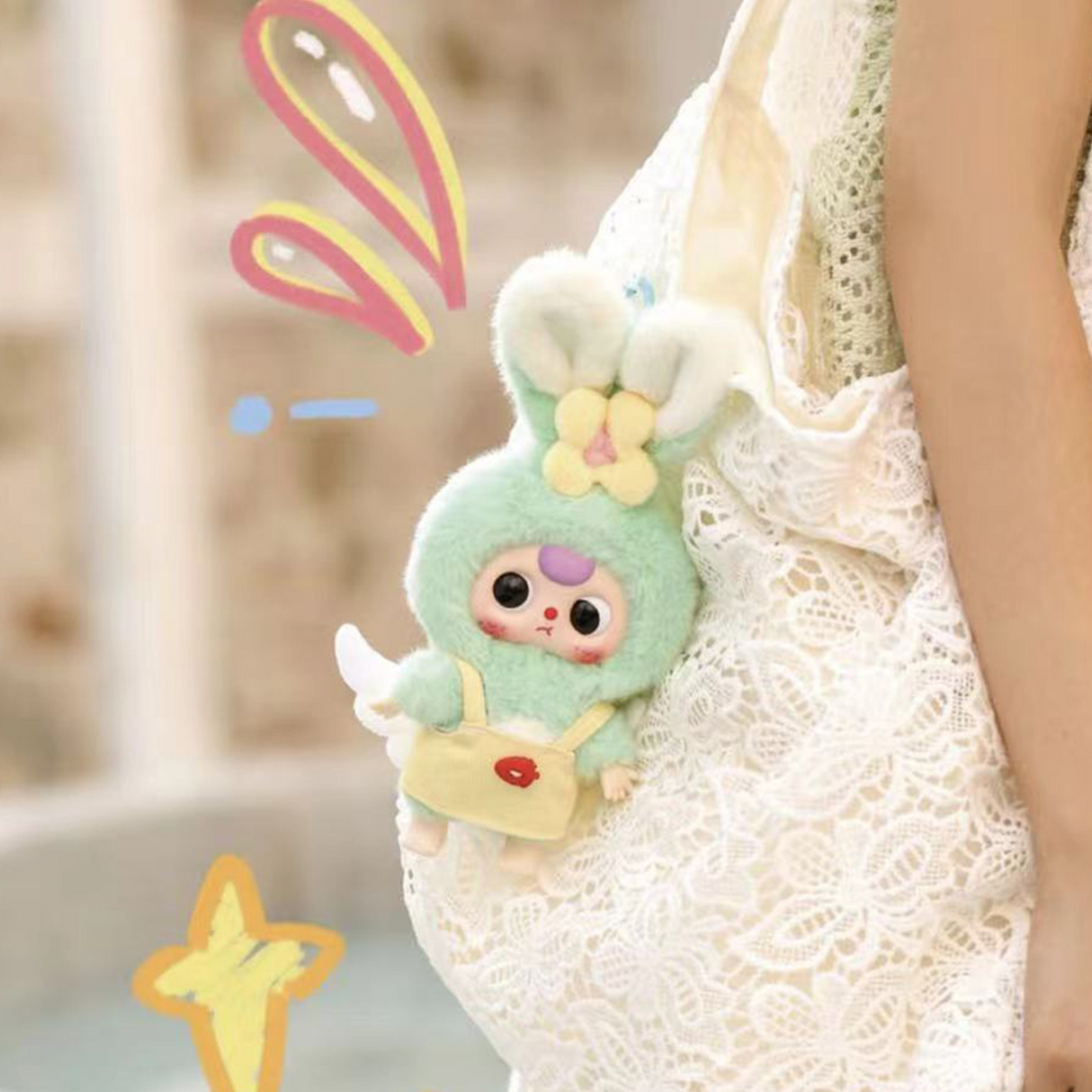 Baby Three Macaron Cute Bunny | Collectible Blind Box