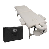 Portable 3 Section Aluminium Massage Table