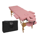 Portable 3 Section Wooden Massage Table