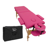 Portable 3 Section Wooden Massage Table