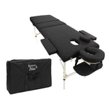 Portable 3 Section Aluminium Massage Table