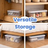 Plastic Storage Box with Lids 6 Litre
