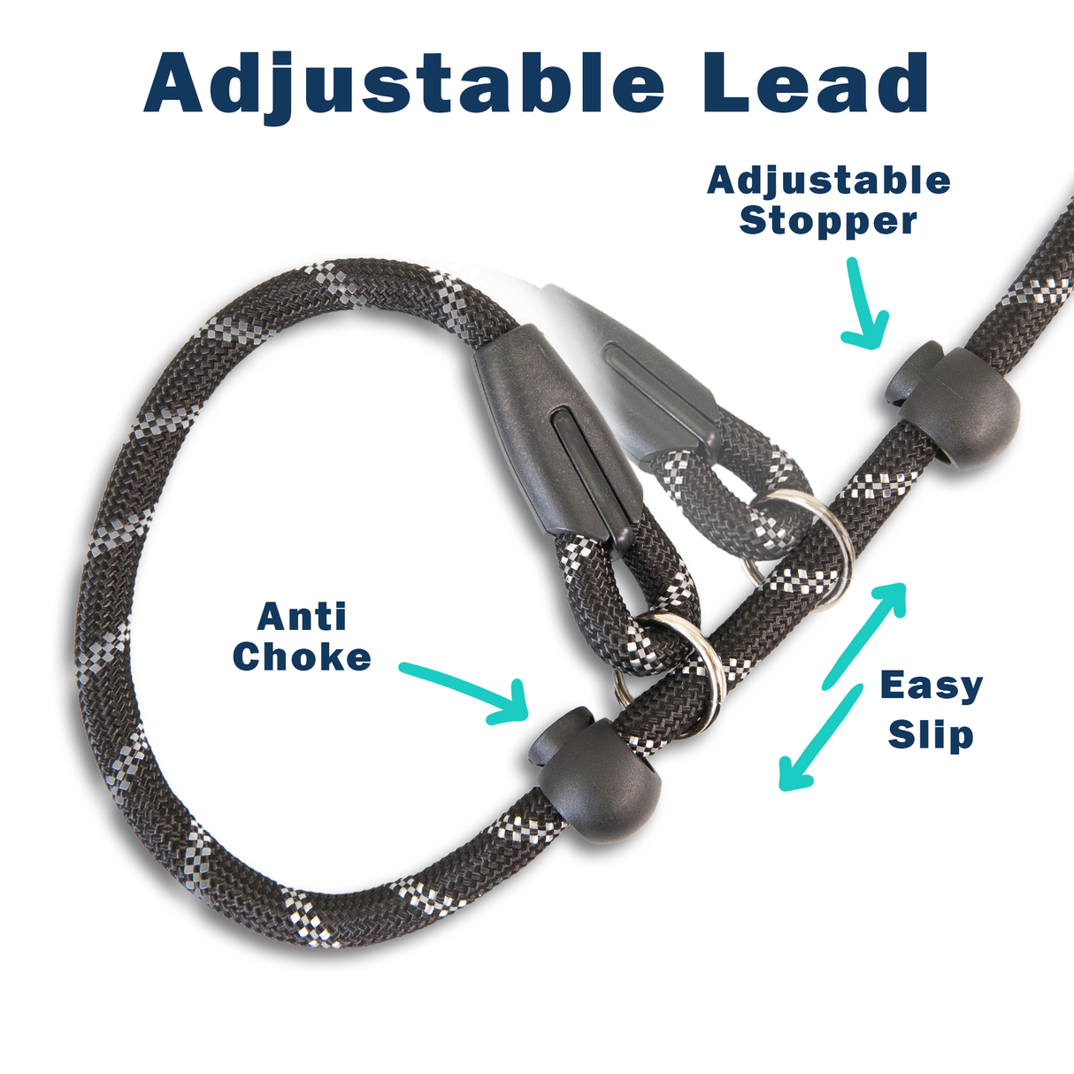Slip Lead for Dogs 1.2m