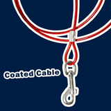 4.5M Dog Tether - Steel Wire