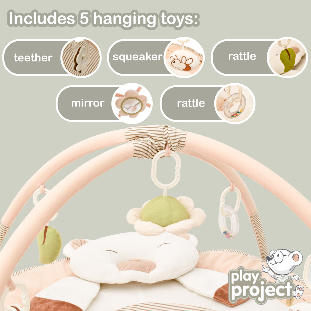 Baby Play Gym Activity Playmat