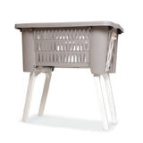 Foldable Laundry Basket with Legs 38L – Laundry Hamper with Ventilated Design – Lightweight & Portable Washing Basket for Home, Bathroom & Laundry Room – 3 Assorted Colours – 60x60x40cm