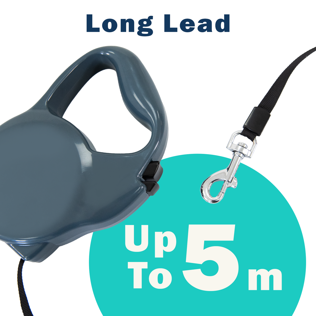 Retractable Dog Lead 5m / 16ft