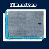 Microfibre Super Absorbent Pet Towel