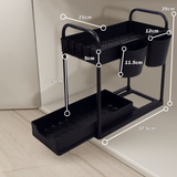 2 Tier Storage Organiser with Sliding Drawer