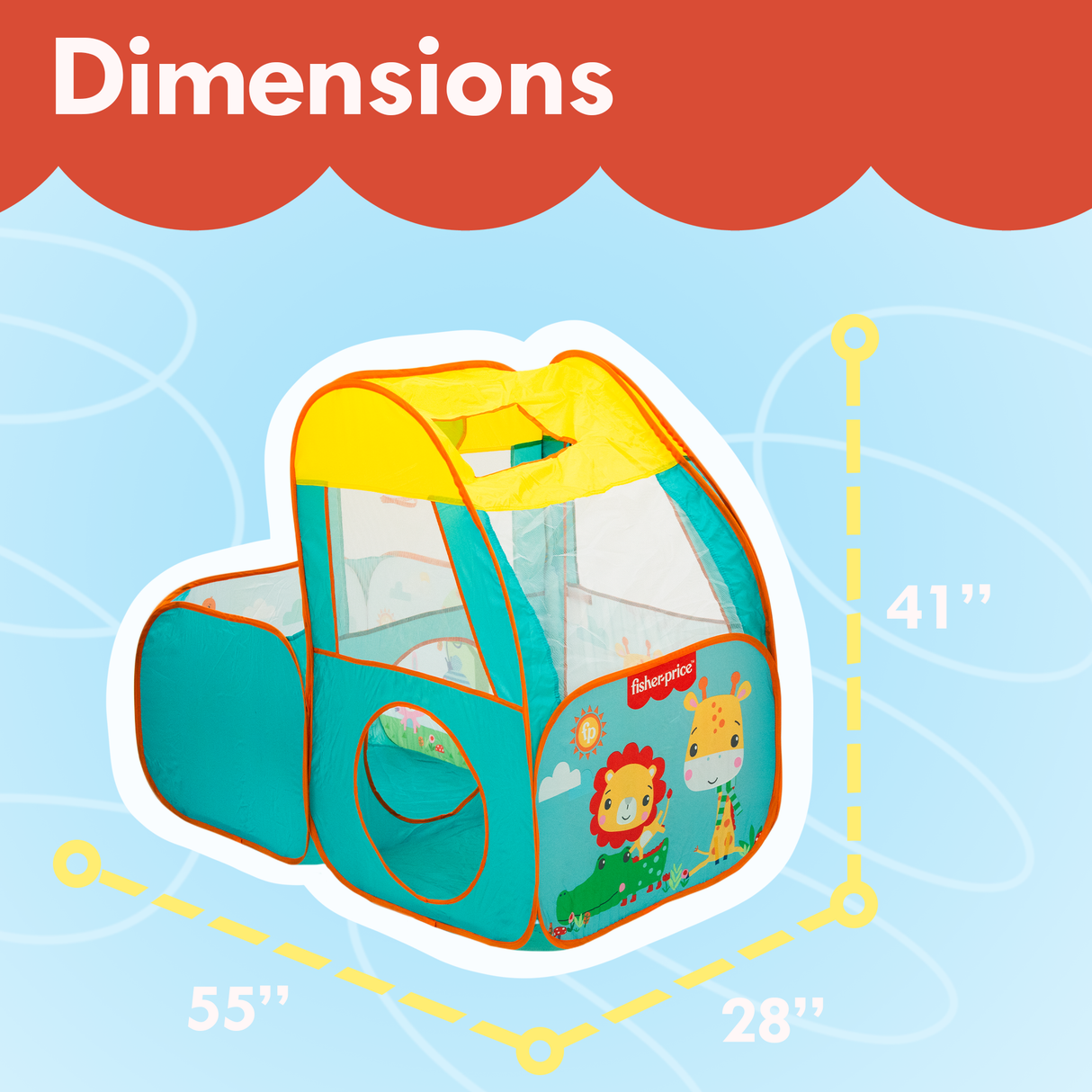 Fisher-Price Ball Pit Playset with 25 Play Balls