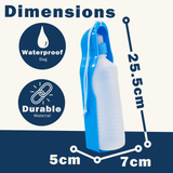 Dog Travel Water Bottle 500ml