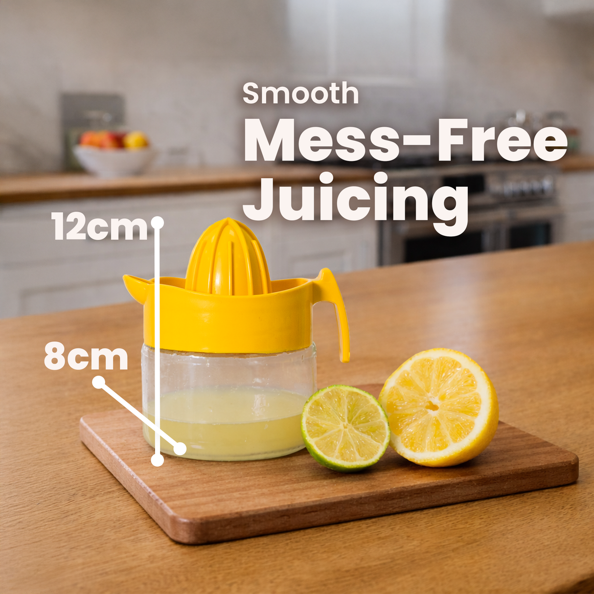 Fruit Juicer Lemon Squeezer | 300ml Manual citrus Juicer | Multifunctional Hand Press Juice | Assorted Colours – One Sent at Random