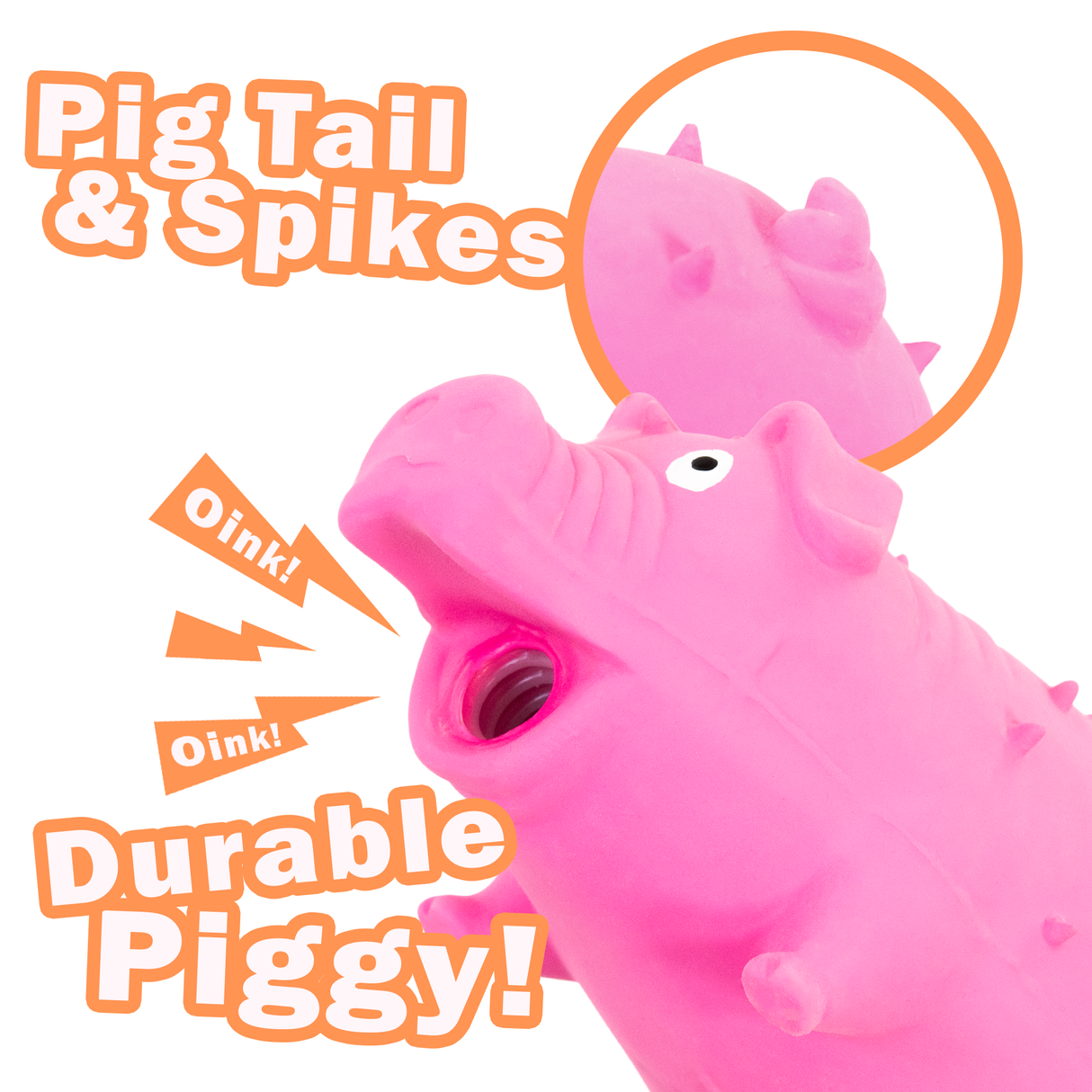 Pig Dog Toy with Noise