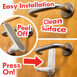 Fisher-Price White Baby Safety Door Lever Lock