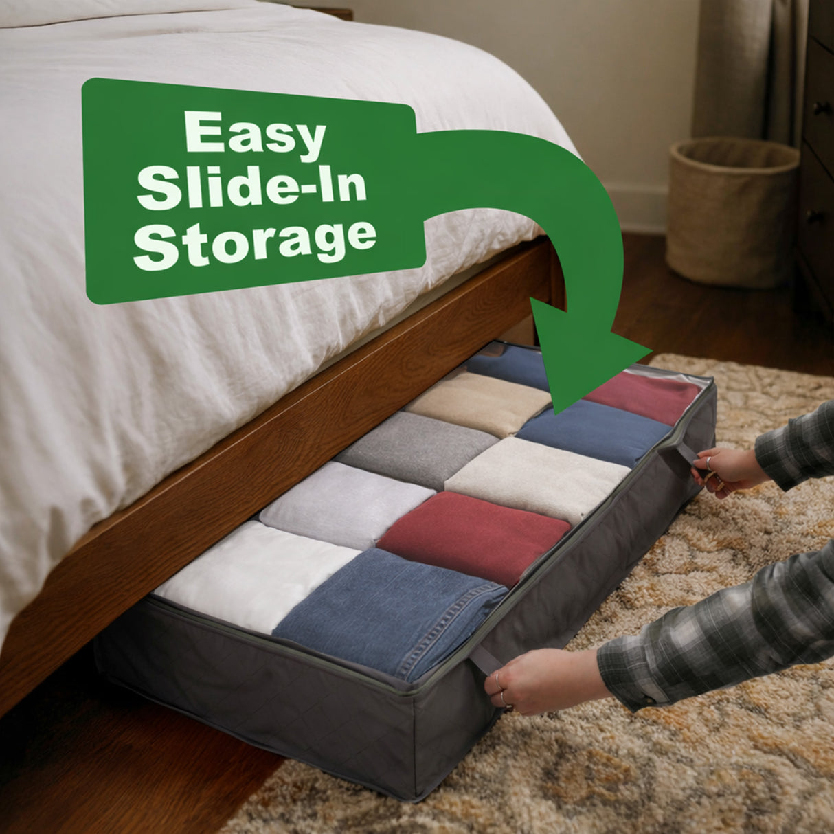 Set of 4 90L Underbed Storage Bags