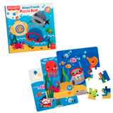Fisher-Price Ocean Friends Puzzle Bath Book