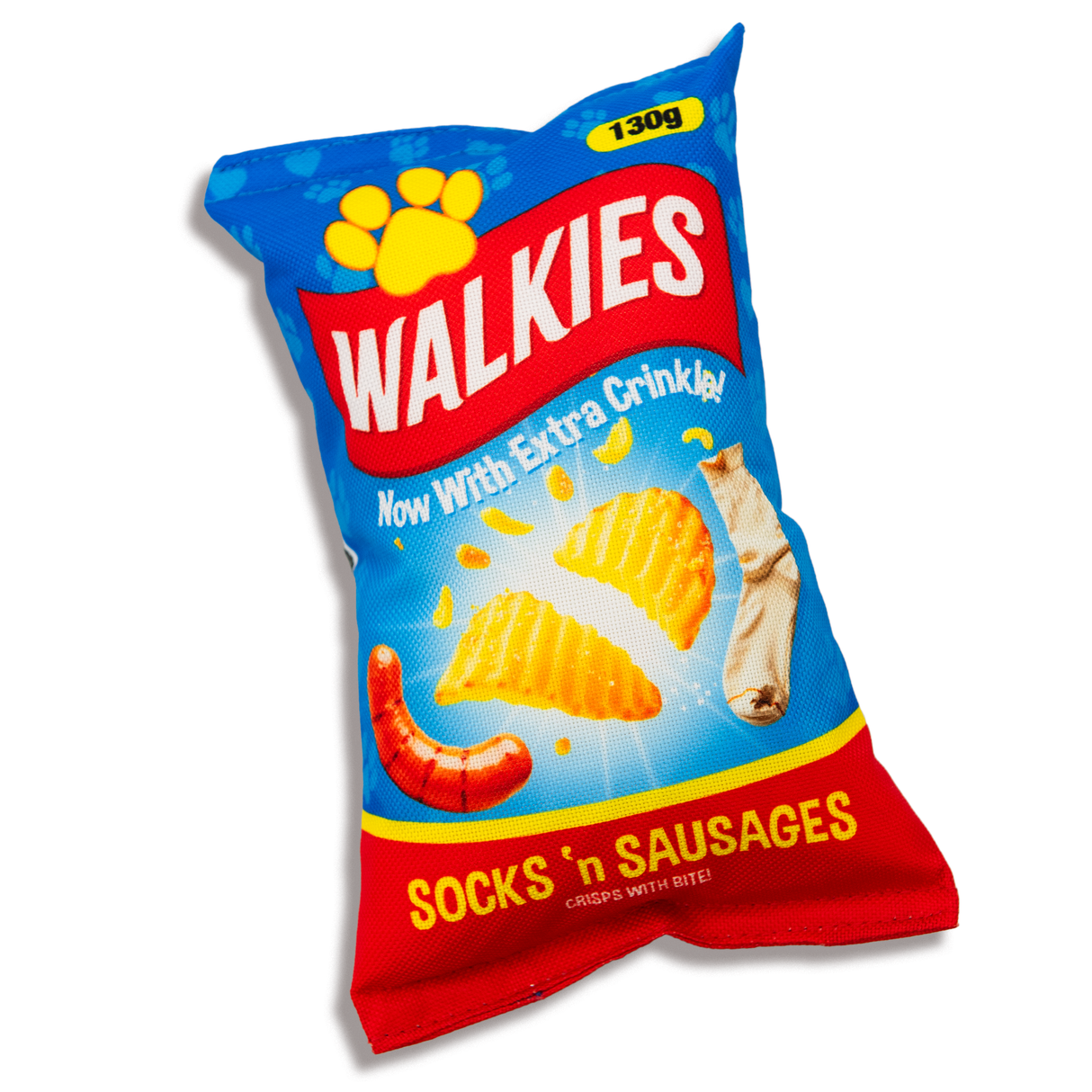 Crisp Bag Dog Toy