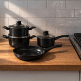 7 Piece Non Stick Pots & Pans Set
