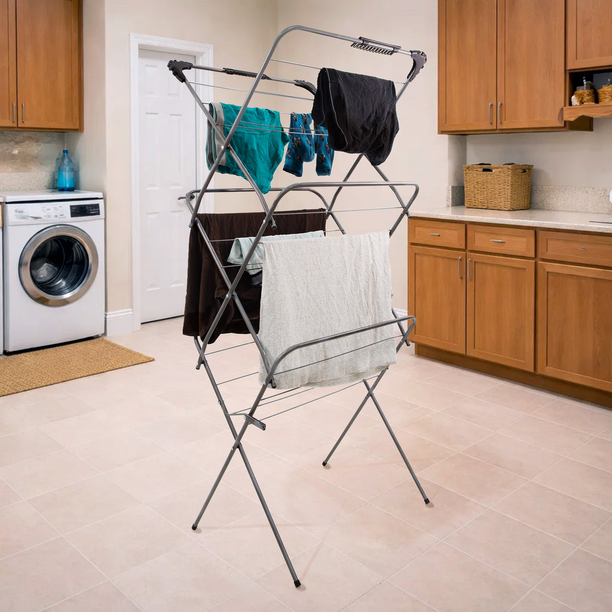 3-Tier Clothes Airer