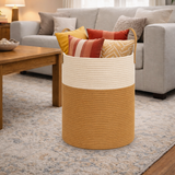72L Soft Woven Laundry Bakset