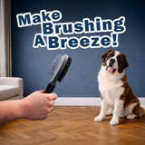 2 in 1 Dog & Cat Grooming Brush
