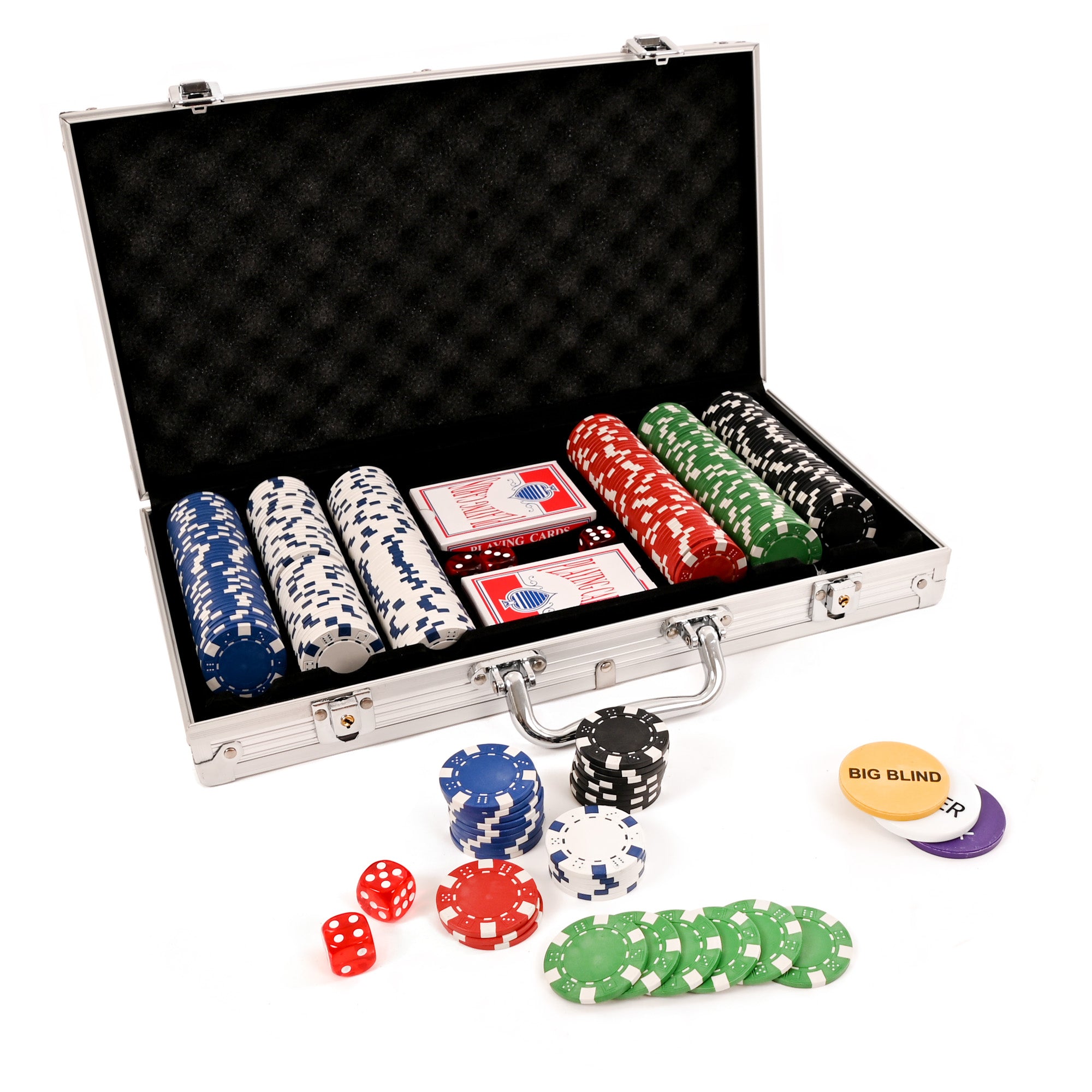 300 Piece Texas Hold'em Poker Set – Planet Direct