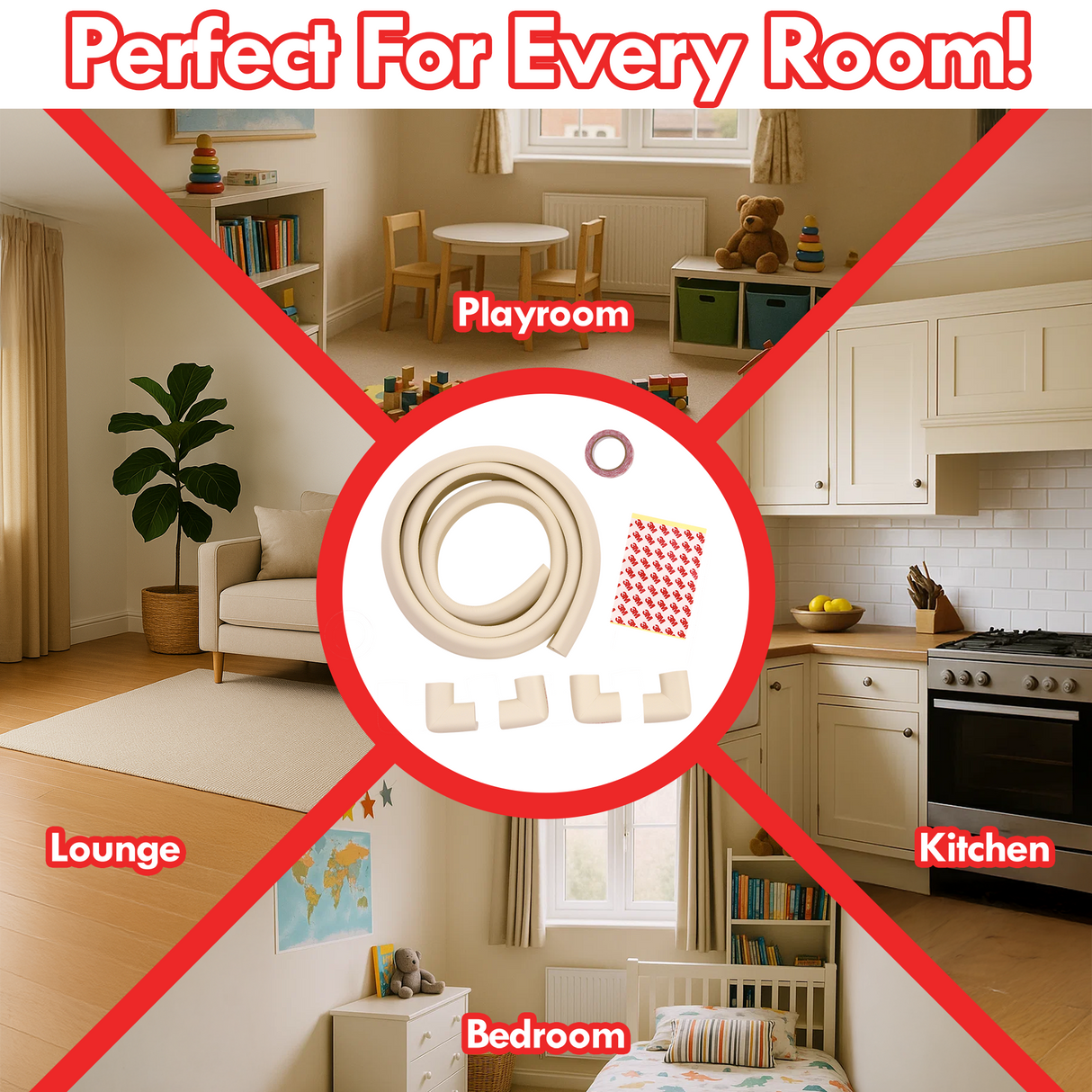 Fisher-Price Baby Safety Edge & Corner Protector Set