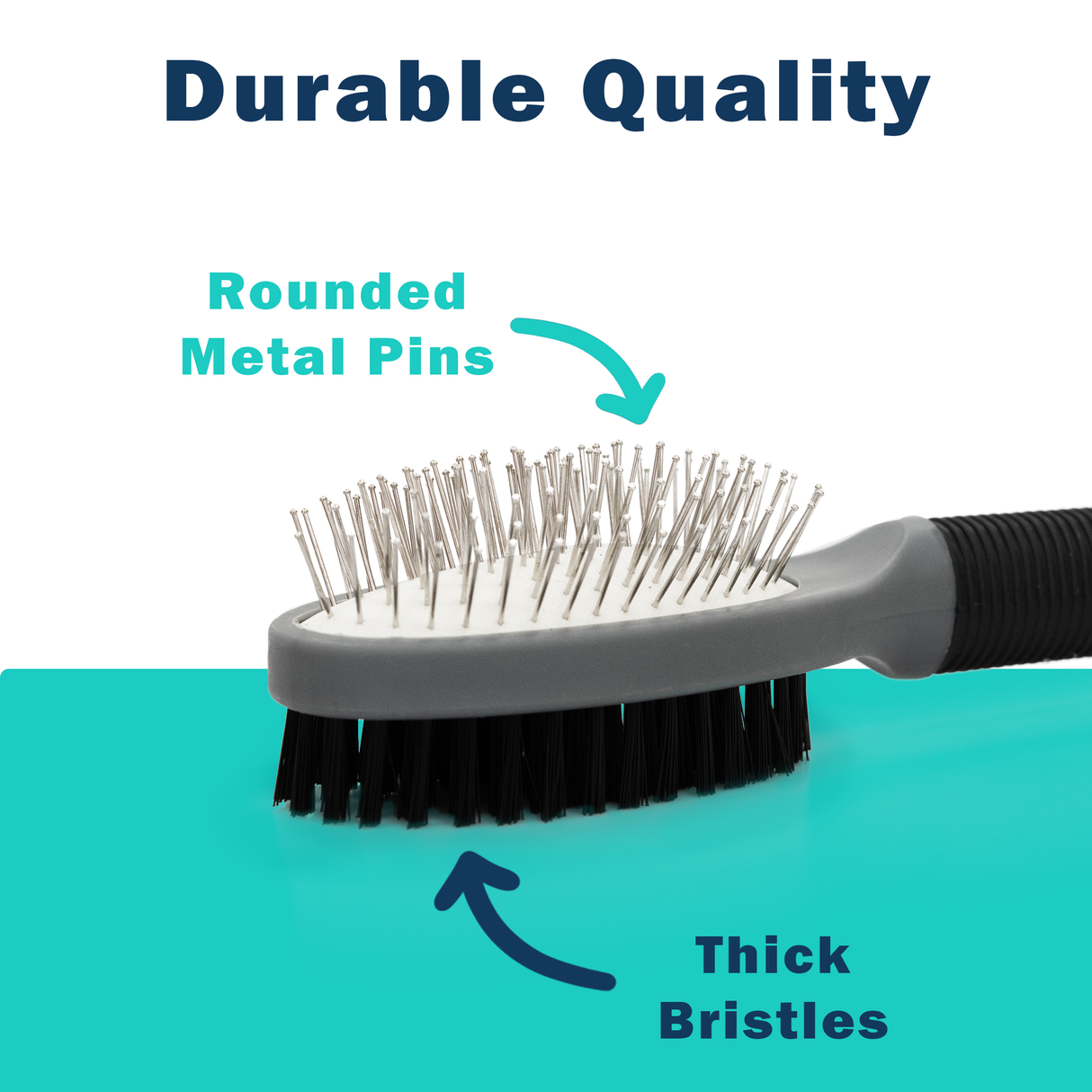 2 in 1 Dog & Cat Grooming Brush