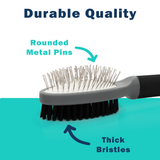 2 in 1 Dog & Cat Grooming Brush