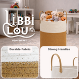 72L Soft Woven Laundry Bakset