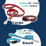 Reflective Dog Collar and Lead Set